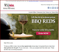 WSJwine BBQ Reds email with Wine Galss